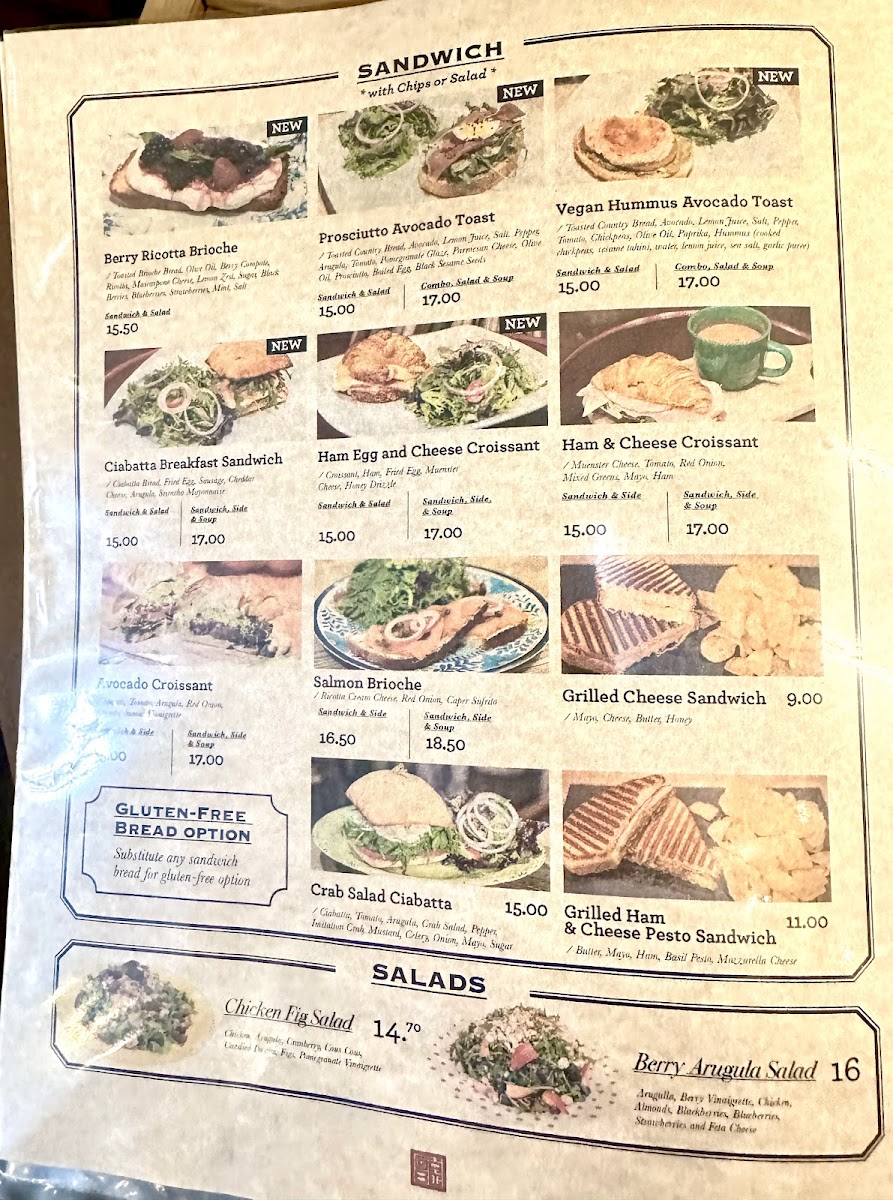 Gäbi Coffee & Bakery Menu - Image 4