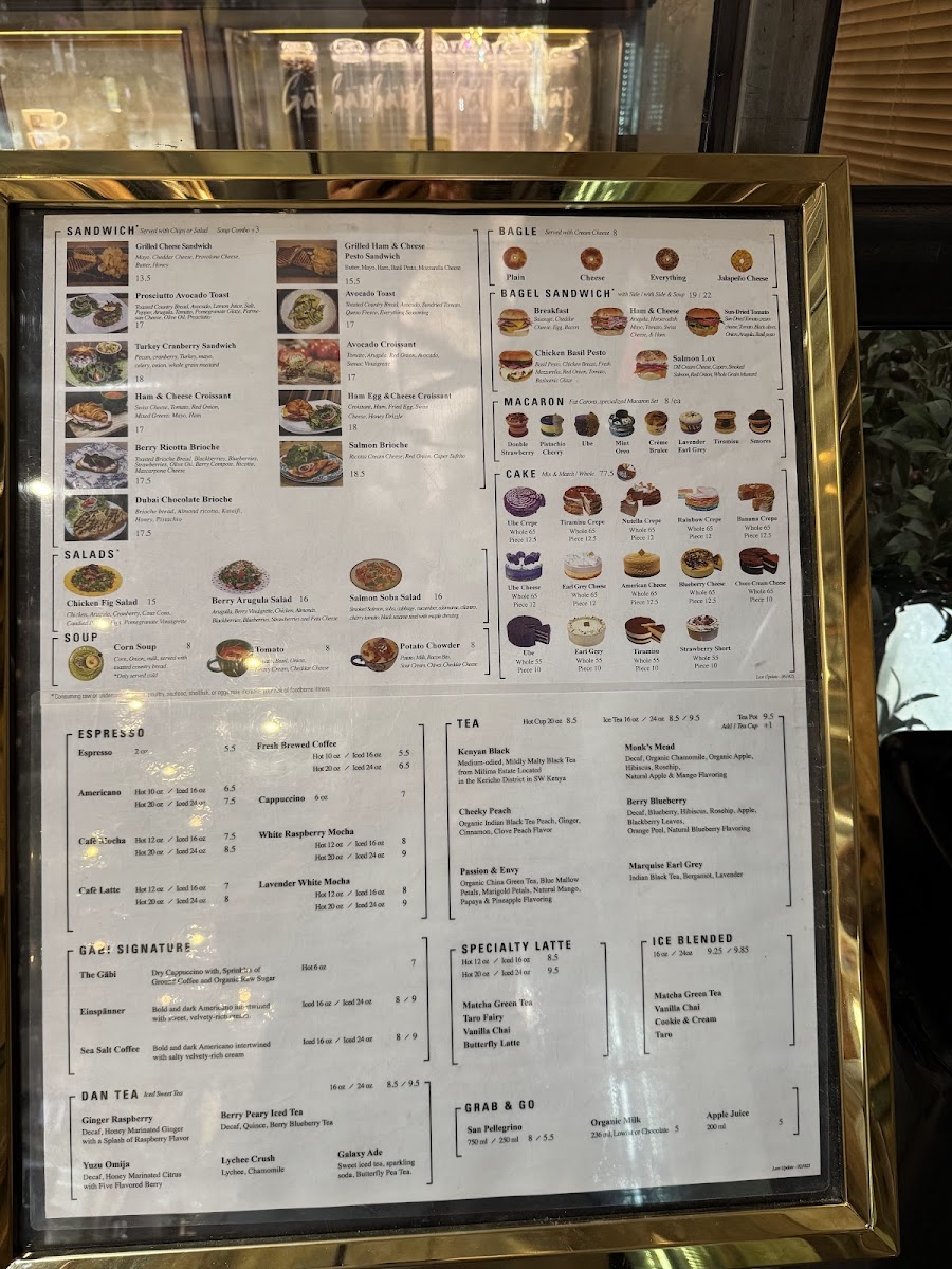 Gäbi Coffee & Bakery Menu - Image 5
